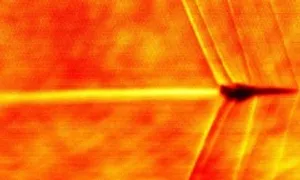 Bức ảnh NASA ghi lại rào cản âm thanh bị phá vỡ Bức ảnh NASA ghi lại rào cản âm thanh bị phá vỡ