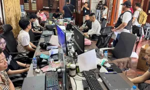 Công an Việt Nam phối hợp Lào triệt phá đường dây đánh bạc gần 1.300 tỷ đồng Công an Việt Nam phối hợp Lào triệt phá đường dây đánh bạc gần 1.300 tỷ đồng